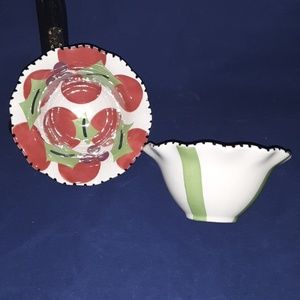 Coton Colors Holiday - Coton Colors Holly Berry Bowls Coton Colors Holiday - Coton Colors Holly Berry Bowls